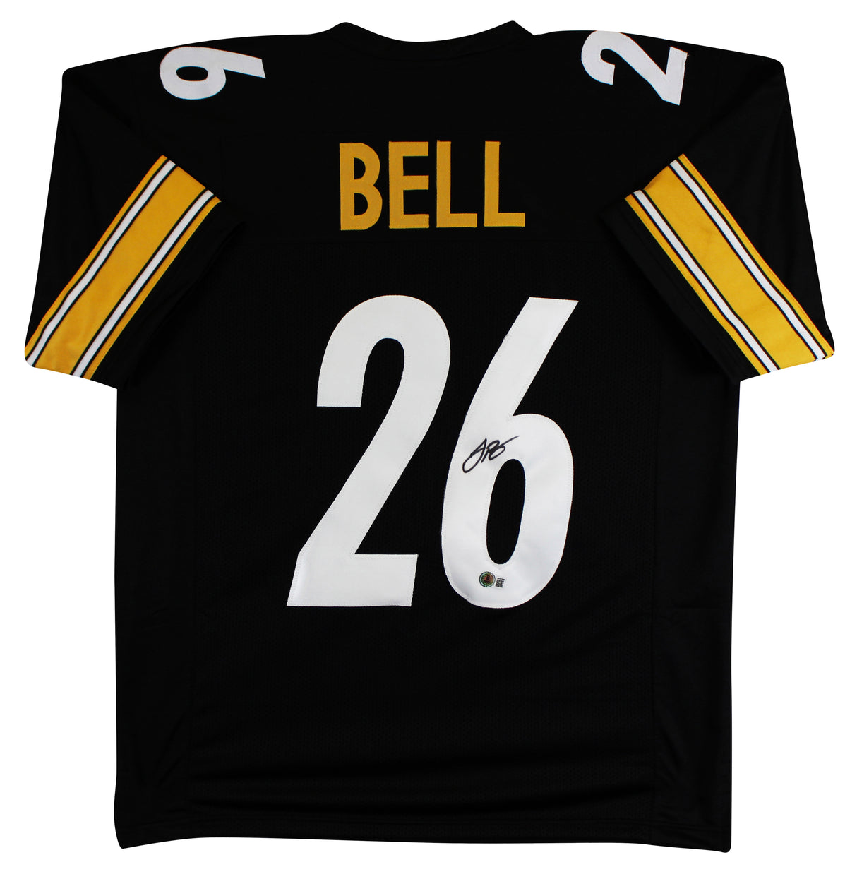 Le'Veon Bell Authentic Signed Black Pro Style Jersey Autographed BAS Witnessed