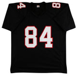 Roddy White Authentic Signed Black Pro Style Jersey Autographed BAS Witnessed