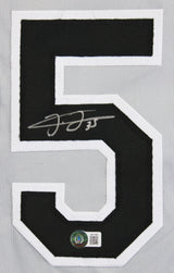 Frank Thomas Authentic Signed Grey Pro Style Jersey Autographed BAS Witnessed 2