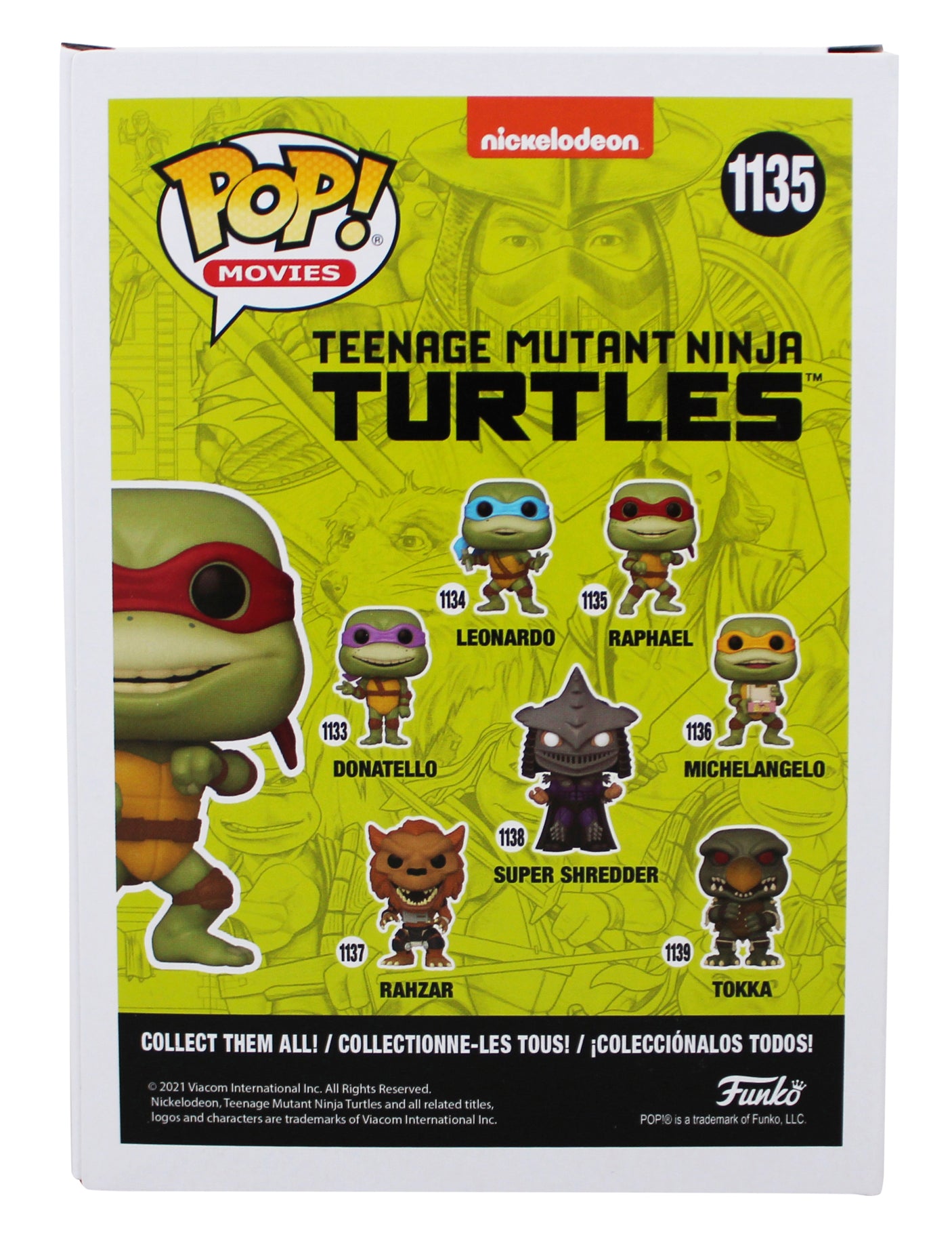 Kevin Eastman TMNT Signed Raphael #1135 Funko Pop Figure w/ Sketch BAS #BT57768