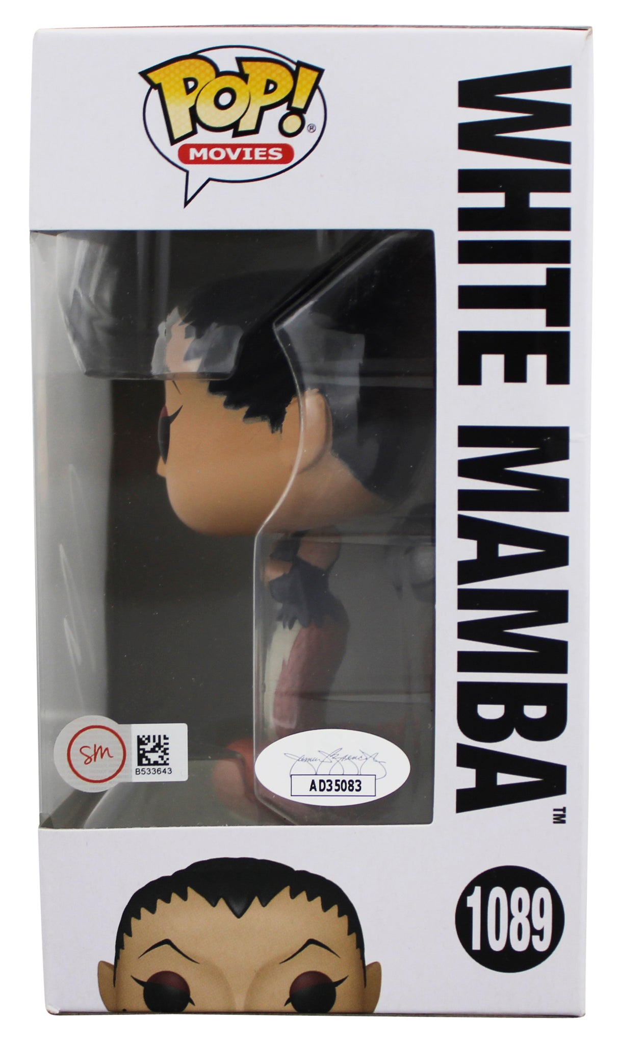 Diana Taurasi Space Jam Signed White Mamba #1089 Funko Pop Figure JSA #AD35083