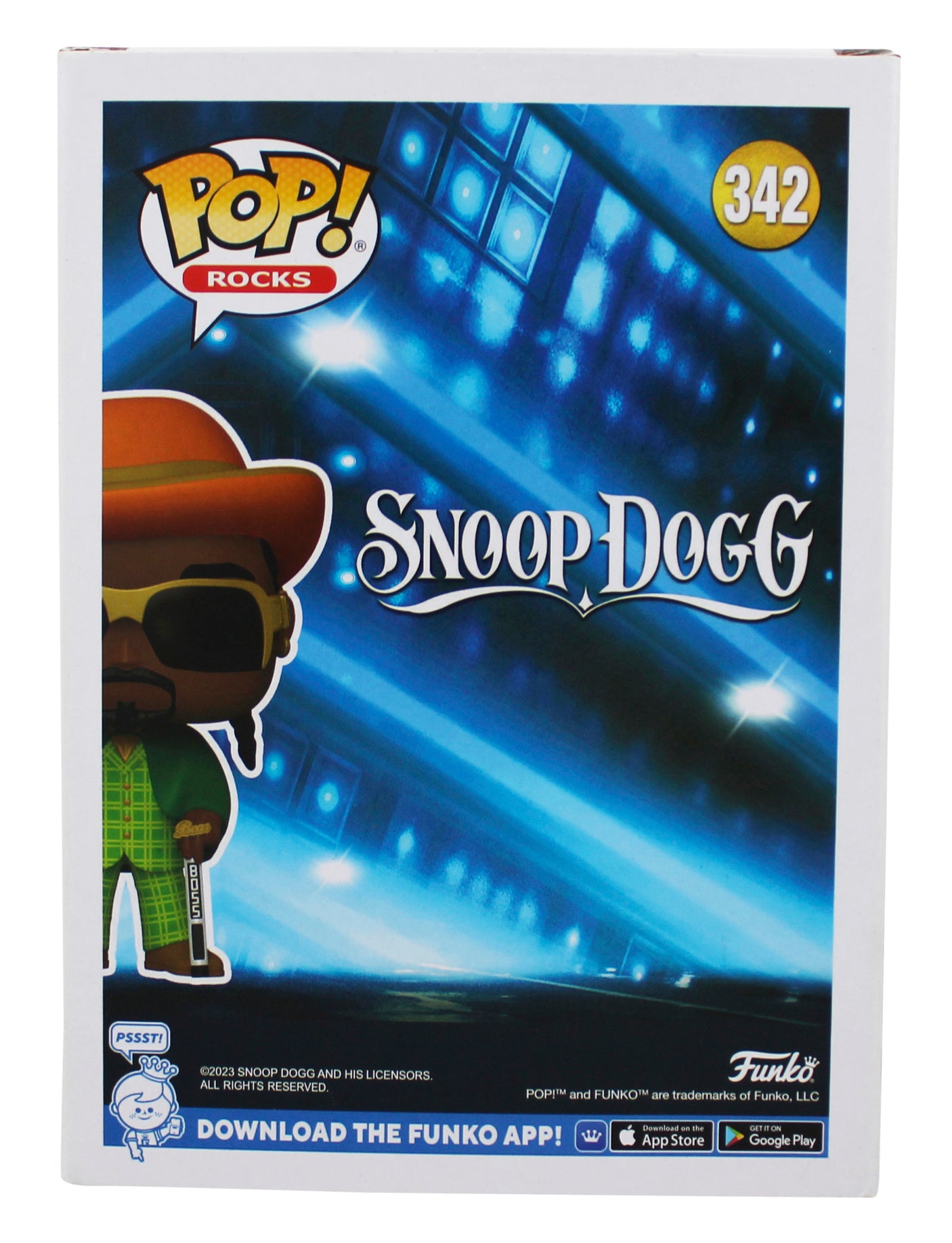 Snoop Dogg Signed Snoop Dogg With Chalice #342 Funko Pop Figure BAS #BT57779