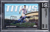 Mariners Julio Rodriguez Signed 2023 Topps Chrome #CT17 Card Auto 10! BAS Slab