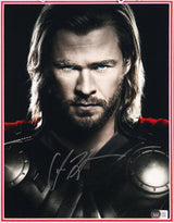 Chris Hemsworth Thor Authentic Signed 11x14 Framed Photo BAS