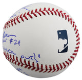 Major League (3) Sheen, Berenger & Bernsen w/ Insc Signed Oml Baseball BAS Wit 1