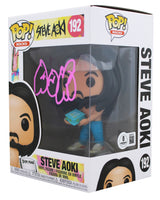 Steve Aoki Authentic Signed Steve Aoki #192 Funko Pop Vinyl Figure BAS #BT57757