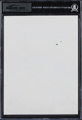 Mickey Mantle & Joe Namath Authentic Signed 8x10 Photo Autographed BAS Slabbed