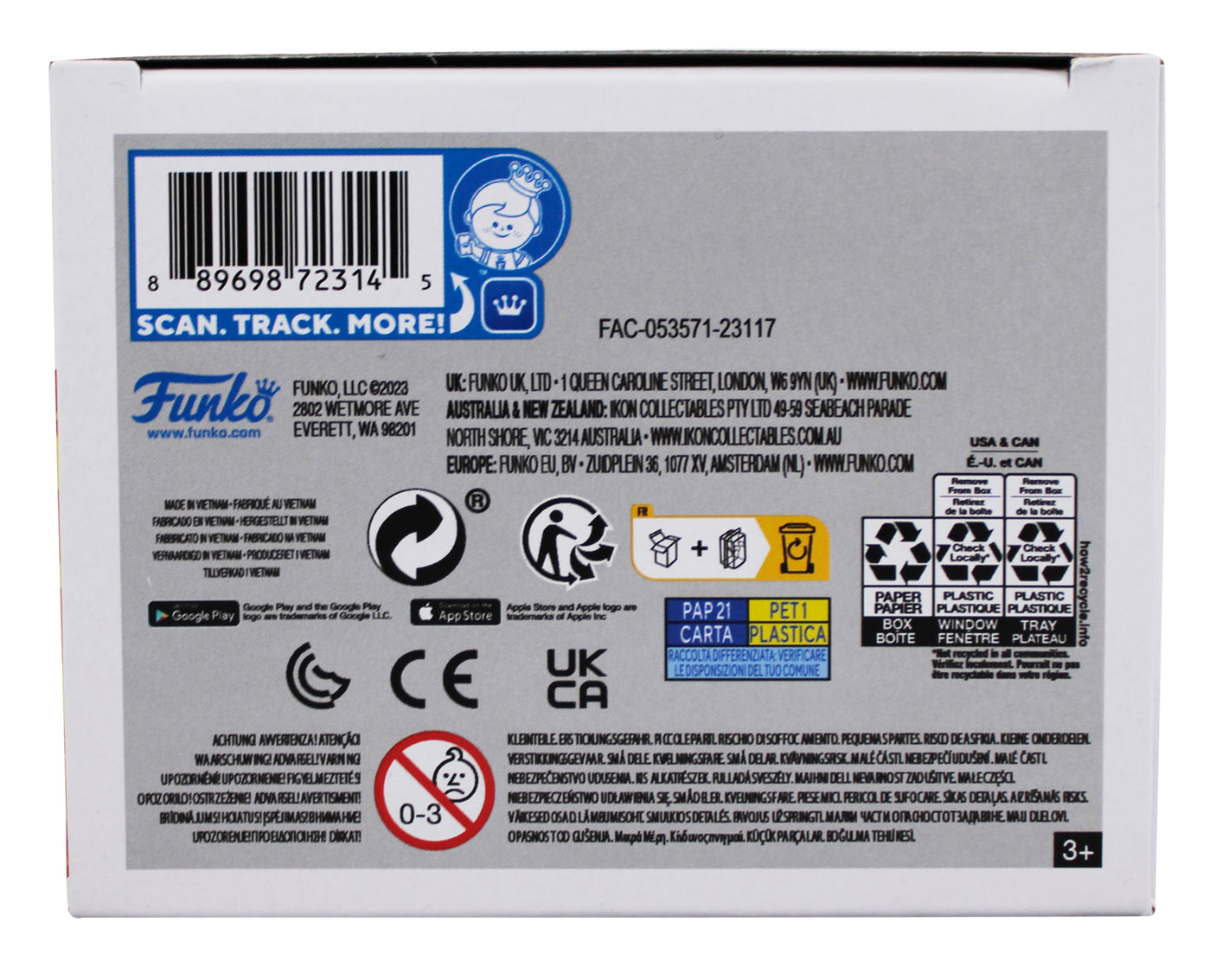 Danny Elfman "Jack" Signed Pumpkin King #1357 Funko Pop Figure BAS #BT57917