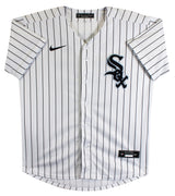 White Sox Frank Thomas Signed White Pinstripe Nike Jersey JSA #WB678232
