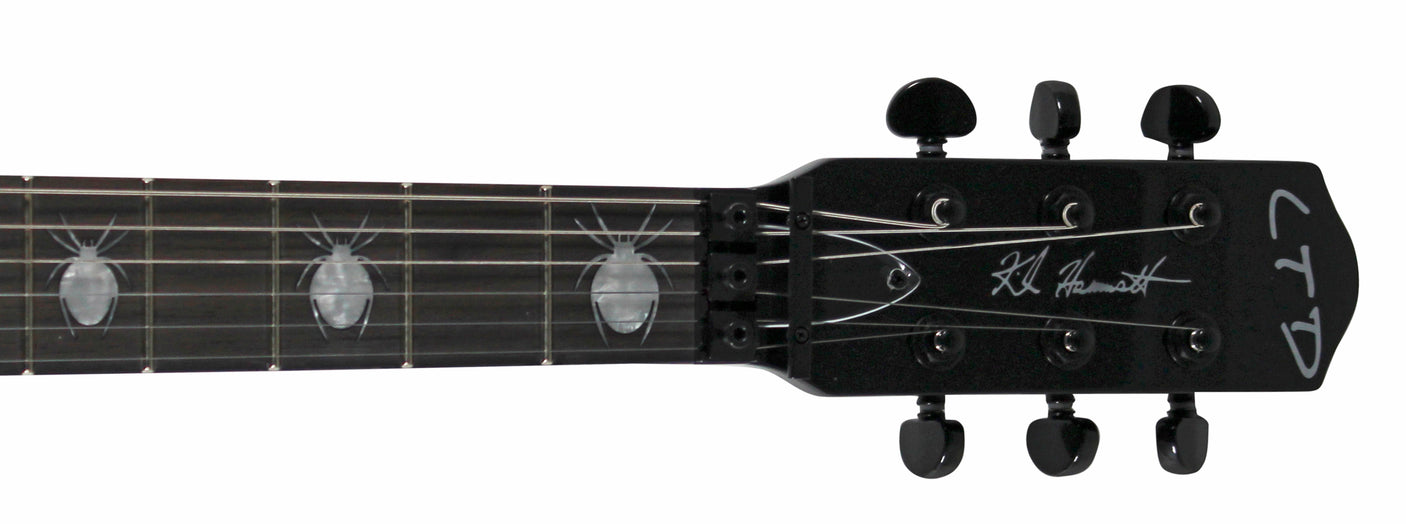 Kirk Hammett Authentic Signed EPS KH-602 Personal Model Guitar w/ Case BAS LOA