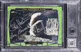 (4) Peterson +3 Signed 2007 Star Wars 30th Anniv #85 Card Auto 10! BAS Slabbed