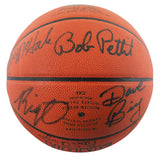 NBA 50 (13) Havelicek, Johnson, Bird, O'Neal Signed NBA Basketball BAS #AE13451