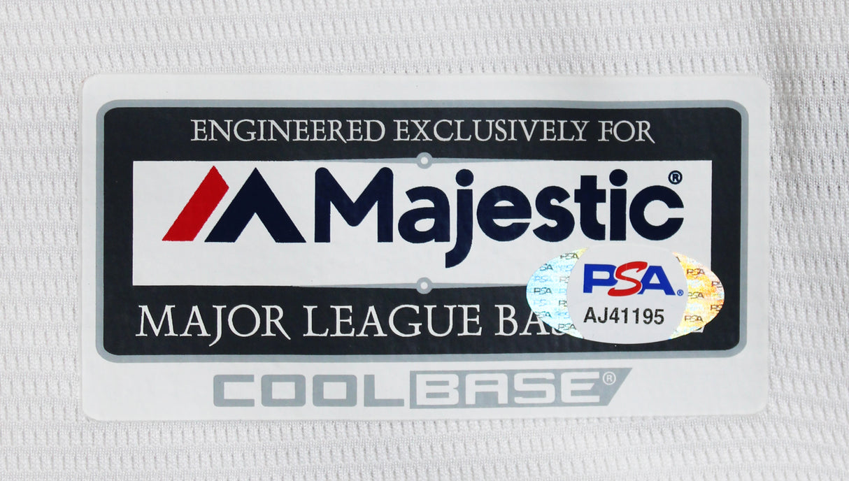 Orioles Brooks Robinson "HOF 1983" Signed White Majestic Jersey PSA/DNA #AJ41195