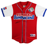 Dominican Republic Vladimir Guerrero Jr. Signed Red Majestic All Star Jersey BAS