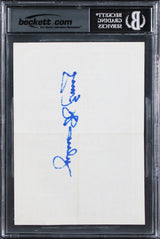 76ers Julius Erving Signed 1980 Topps Team Posters #12 Card Auto 10! BAS Slabbed