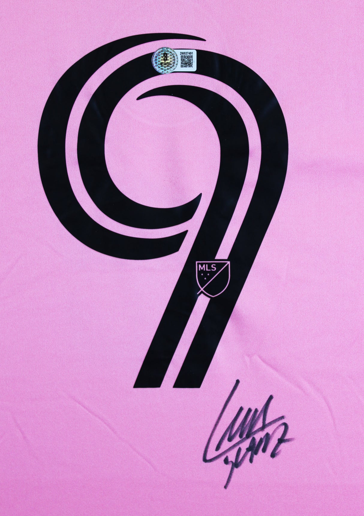 Luis Suarez Inter Miami CF Authentic Signed Pink Adidas Jersey BAS Wit #2W837491