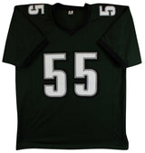 Brandon Graham Authentic Signed Green Pro Style Jersey JSA Witness #WC150643