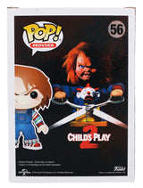 Ed Gale Child's Play 2 Signed Chucky #56 Funko Pop Figure PSA/DNA Itp #1C89652