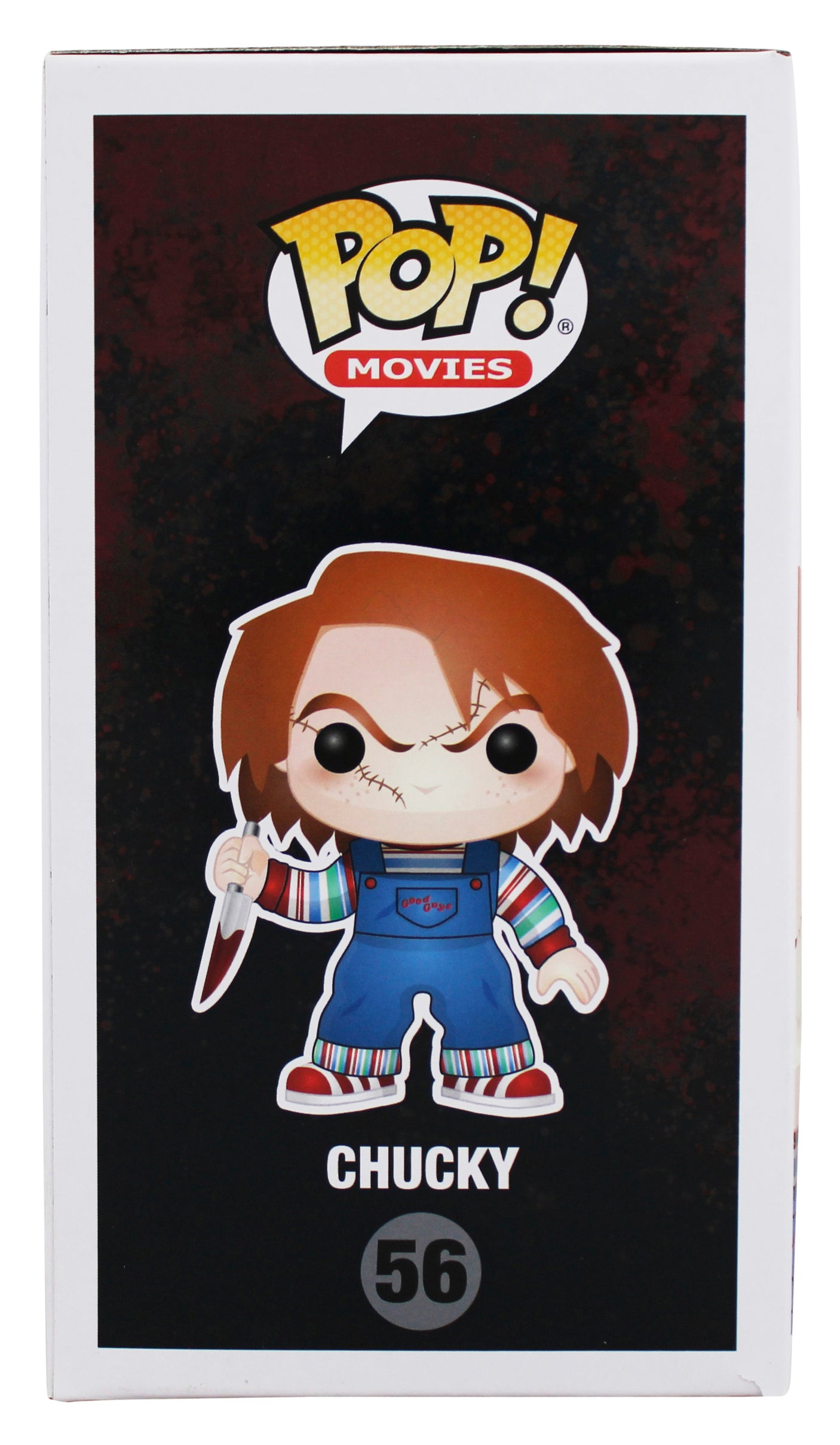 Ed Gale Child's Play 2 Signed Chucky #56 Funko Pop Figure PSA/DNA Itp #1C89652