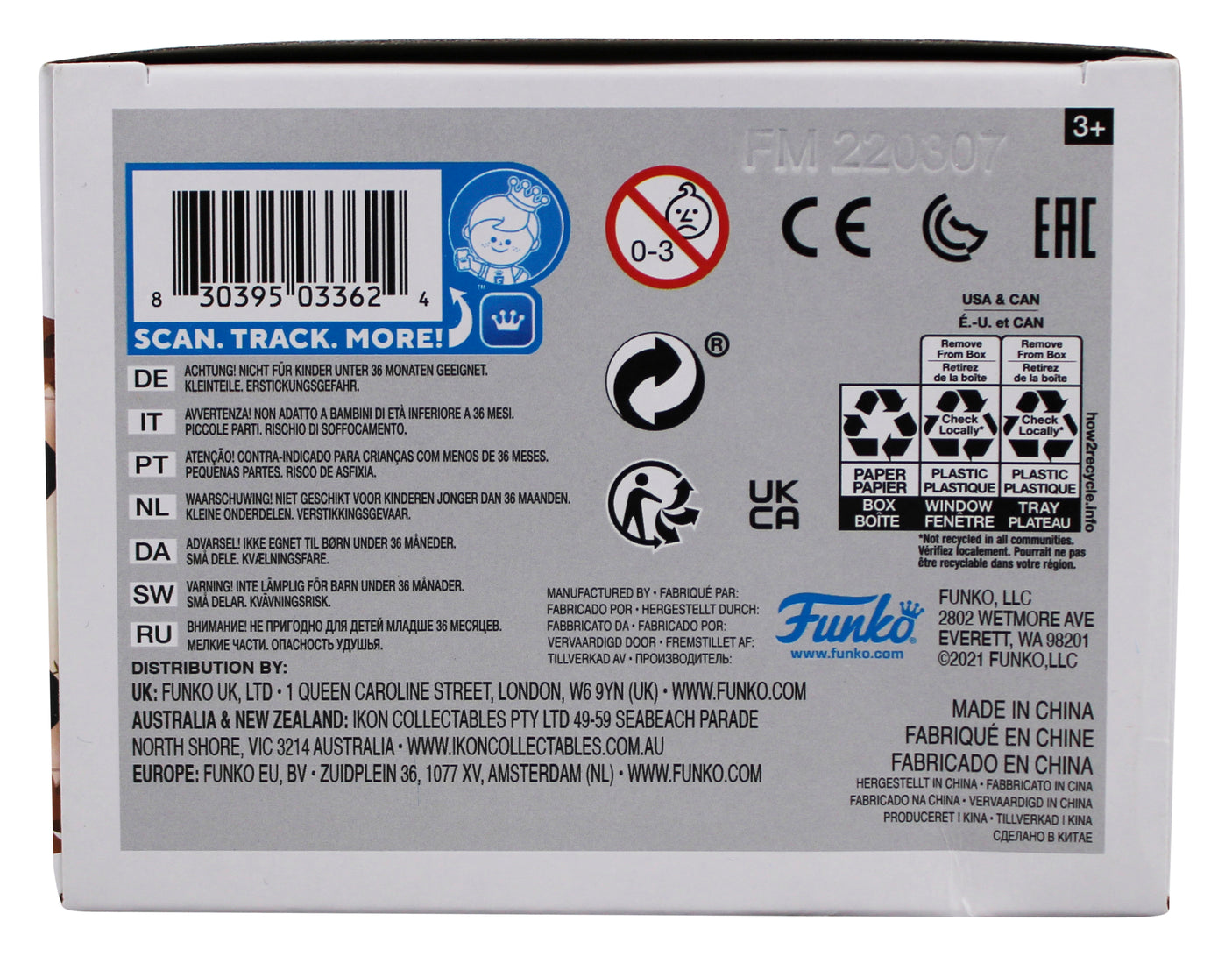 Ed Gale Child's Play 2 Signed Chucky #56 Funko Pop Figure PSA/DNA Itp #1C89652