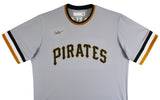 Pirates Barry Bonds Authentic Signed Grey Nike Cooperstown Collection Jersey JSA
