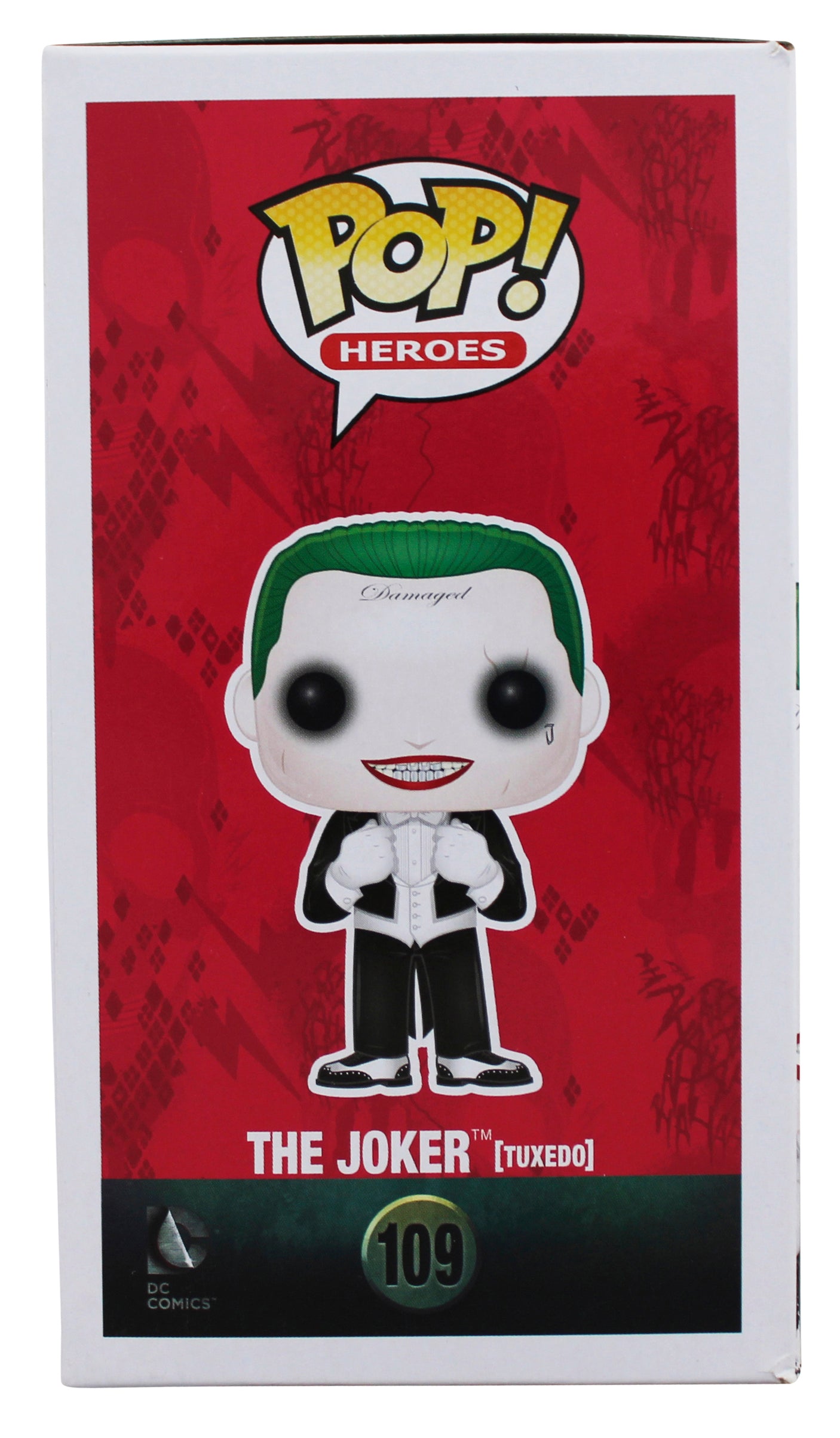 Jared Leto Suicide Squad Signed Joker #109 Funko Pop Vinyl Figure JSA #AN79585