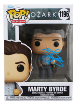 Jason Bateman Ozark Signed Marty Byrde #1196 Funko Pop Vinyl Figure JSA #AX81870