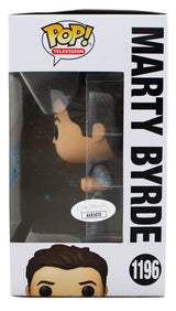 Jason Bateman Ozark Signed Marty Byrde #1196 Funko Pop Vinyl Figure JSA #AX81870
