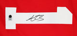 Ole Miss A.J. Brown Authentic Signed Red Pro Style Jersey BAS Witnessed