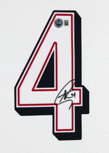 Warriors Stephen Curry Signed Team USA White Nike Swingman Framed Jersey BAS