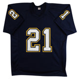 LaDainian Tomlinson Authentic Signed Navy Pro Style Jersey Autographed BAS