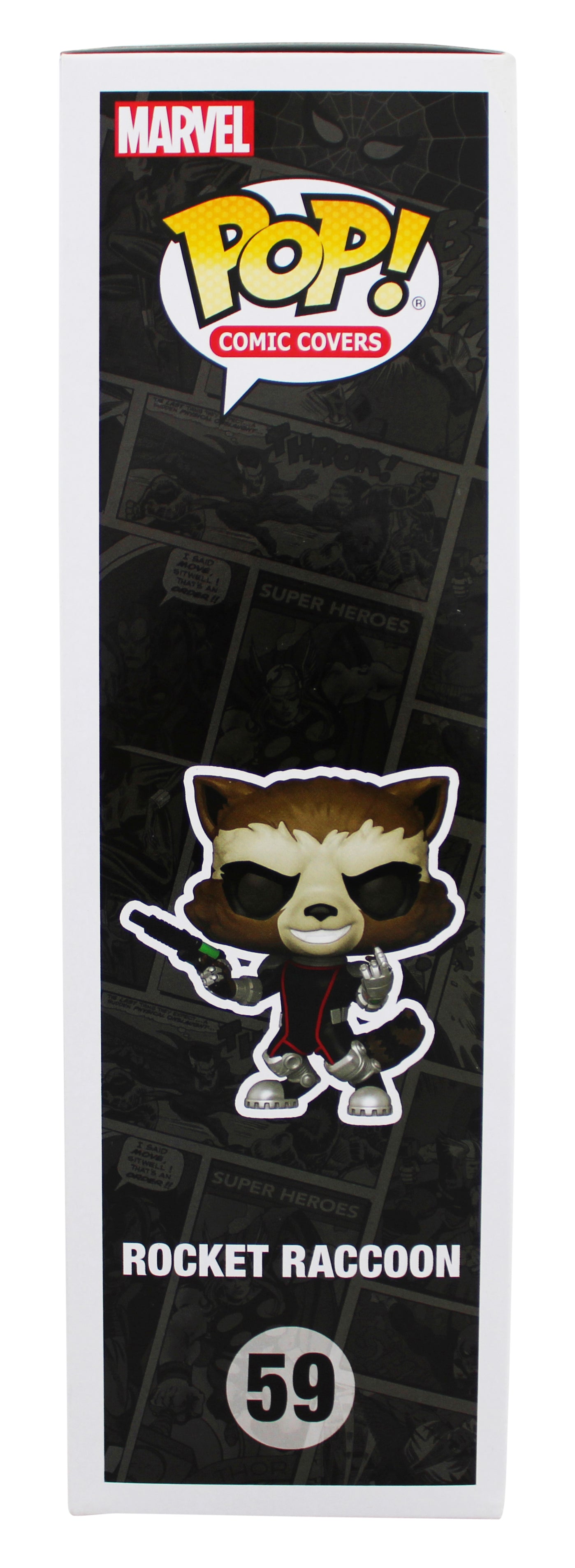 Bradley Cooper Guardians of the Galaxy Signed #59 Large Funko Pop Figure JSA