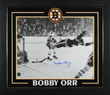 Bruins Bobby Orr Authentic Signed 16x20 Framed Photo Auto Graded 10! PSA #U01347