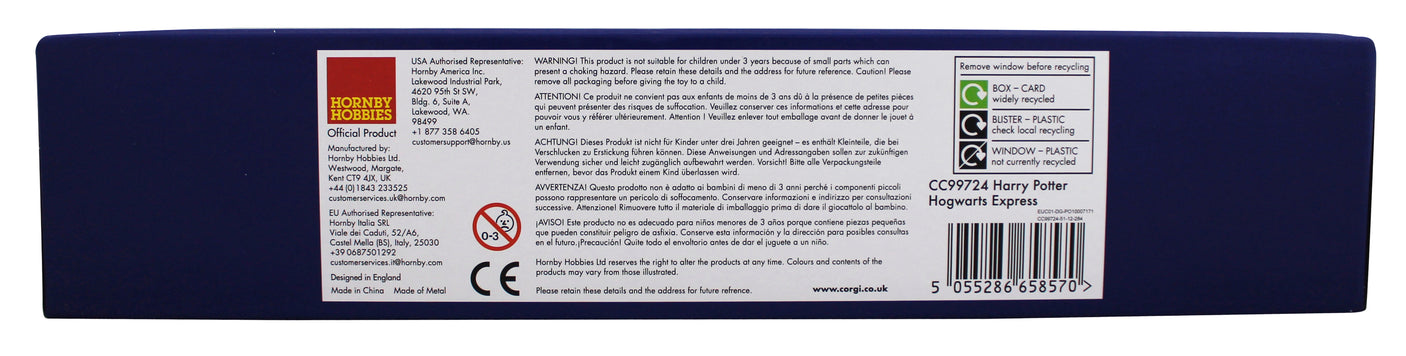 Daniel Radcliffe Harry Potter Signed Hogwarts Express Diecast Train BAS #BT57732