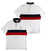 Max Homa Signed White Ralph Lauren 2023 Ryder Cup USA Saturday Polo Shirt UDA