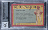(3) Gilberti +2 Signed 2004 Star Wars Heritage #59 Card Auto 10! BAS Slabbed