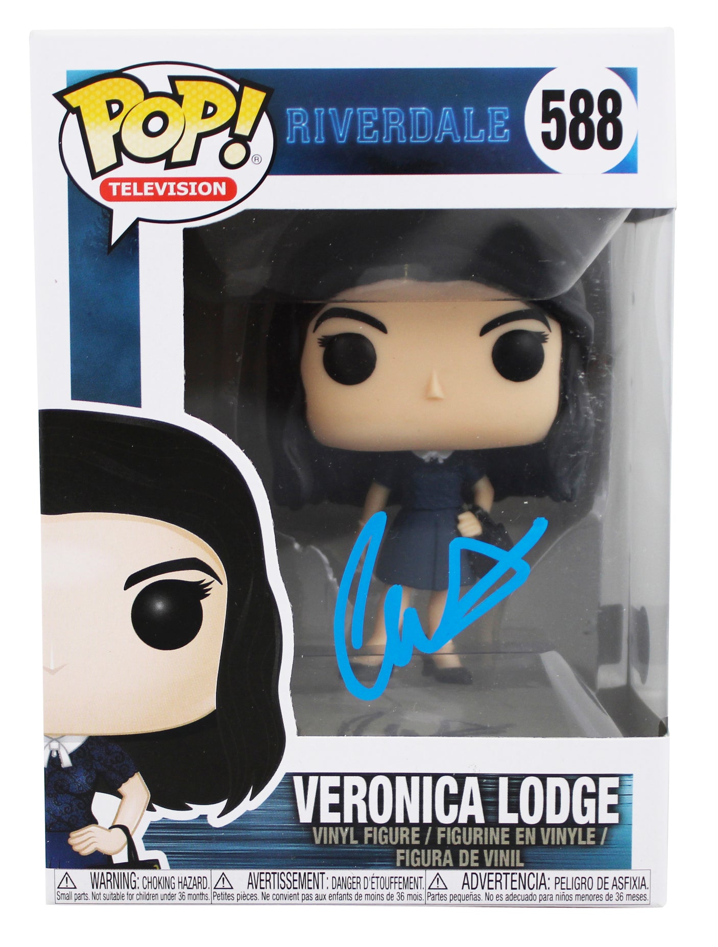Camila Mendes Riverdale Signed Veronica Lodge #588 Funko Pop Vinyl Figure BAS