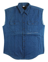 Chuck Norris Walker, Texas Ranger Authentic Signed Denim Vest JSA #WA534739