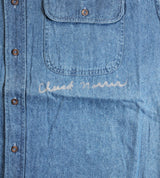 Chuck Norris Walker, Texas Ranger Authentic Signed Denim Vest JSA #WA534739
