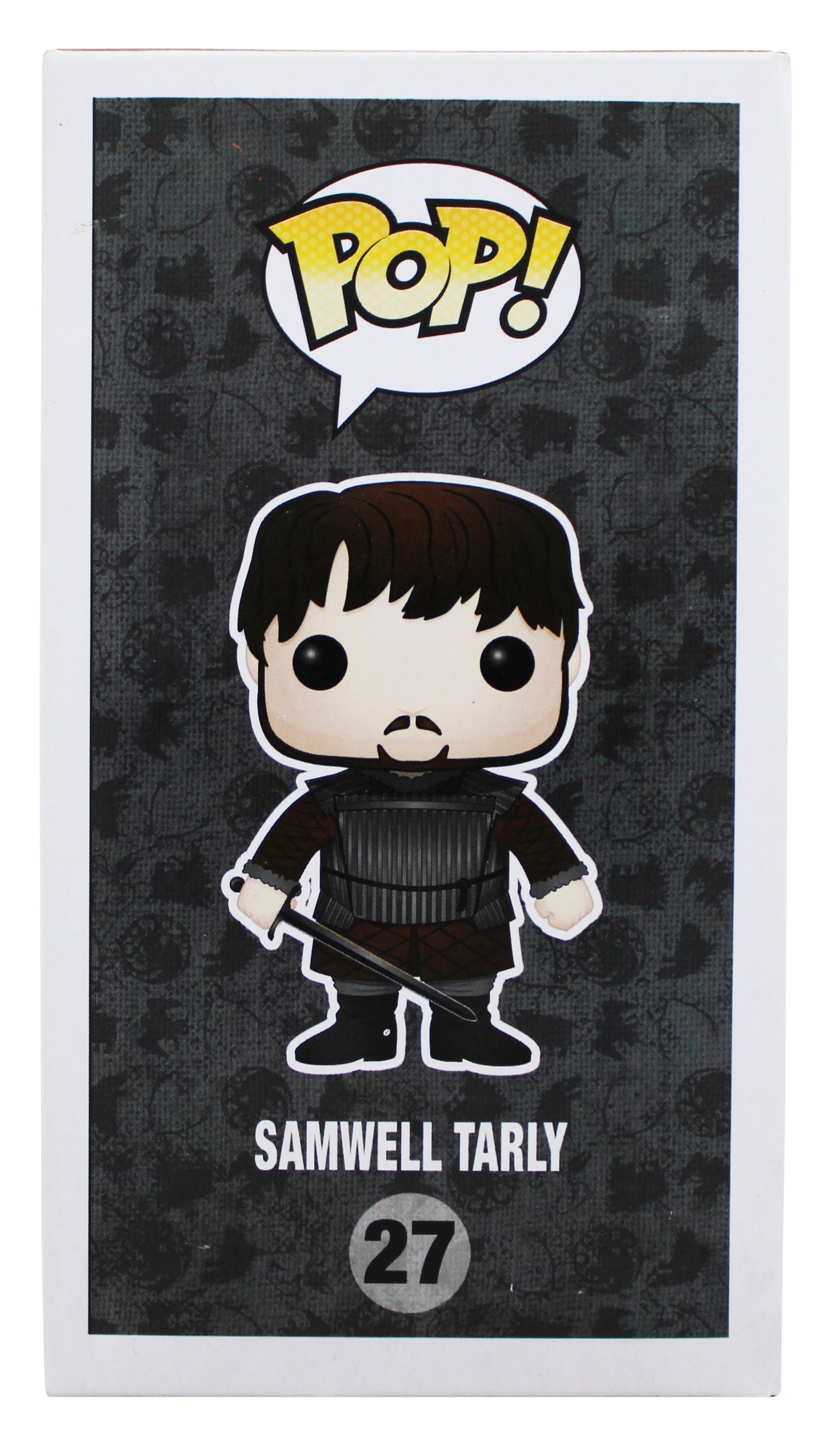 John Bradley-West Game of Thrones Signed Samwell #27 Funko Pop Vinyl Figure BAS
