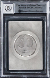 (3) Huston +2 Signed 2000 Star Wars Death Star II #123 Card Auto 10! BAS Slabbed