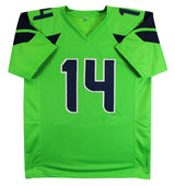 D.K. Metcalf Authentic Signed Green Pro Style Jersey Autographed JSA #AH67534