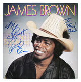 James Brown "My Best, I feel Good" Signed Soul Syndrome Album Cover BAS #AE02904
