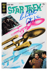 William Shatner "Captain Kirk" Signed 1969 Star Trek #4 Comic BAS Wit #3W387562