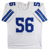 Thomas "Hollywood" Henderson Signed White Pro Style Jersey BAS Witness #3W292167