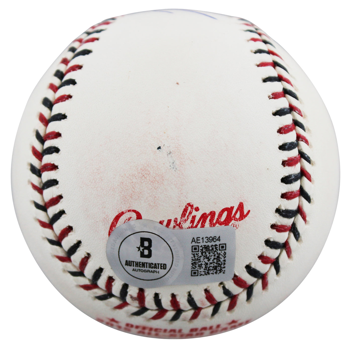 Angels Mike Trout Signed 2015 All Star Game Logo OML Baseball BAS #AE13964