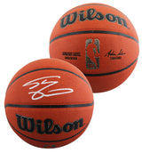 Lakers Shaquille O'Neal Signed Wilson Signature Series Basketball W/ Case BAS W