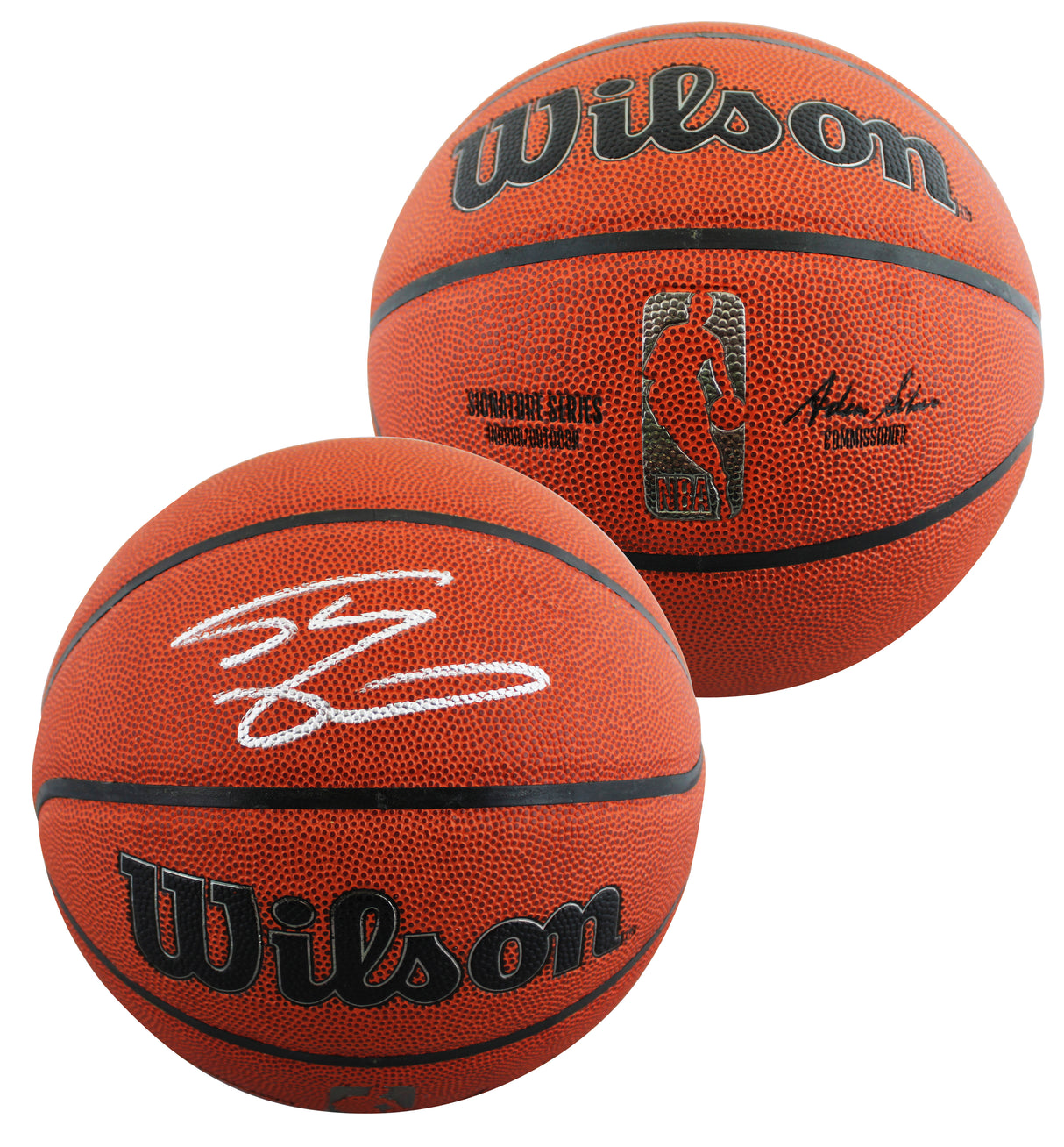 Lakers Shaquille O'Neal Signed Wilson Signature Series Basketball BAS Witnessed