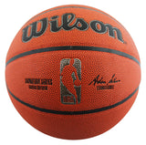 Lakers Shaquille O'Neal Signed Wilson Signature Series Basketball W/ Case BAS W