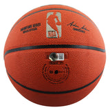 Lakers Shaquille O'Neal Signed Wilson Signature Series Basketball W/ Case BAS W